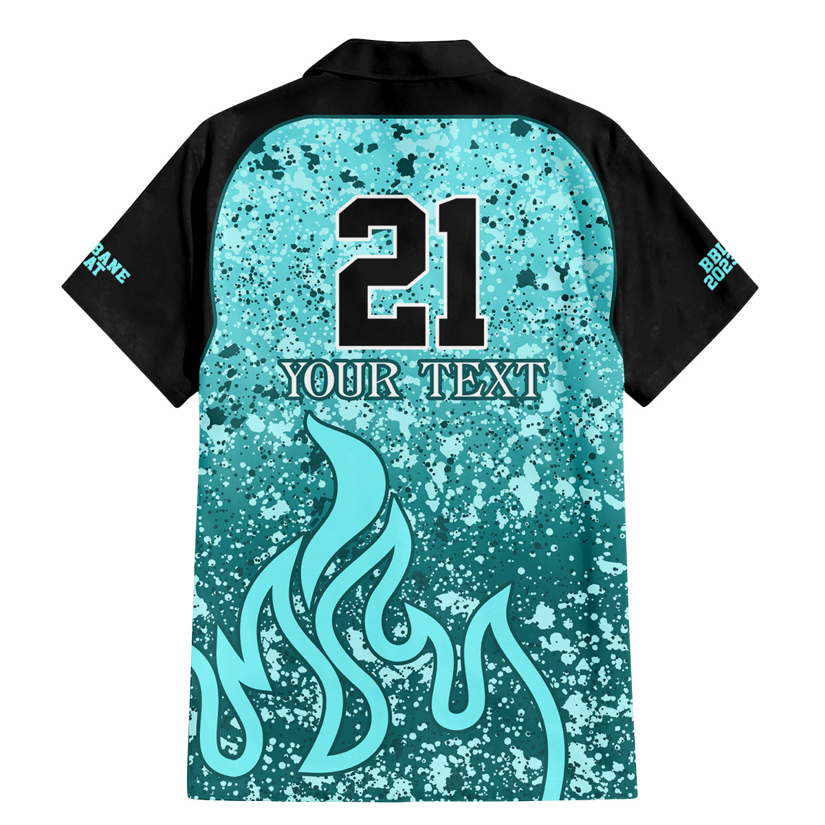 brisbane-heat-custom-family-matching-mermaid-dress-and-hawaiian-shirt-bbl-cricket-team-2024