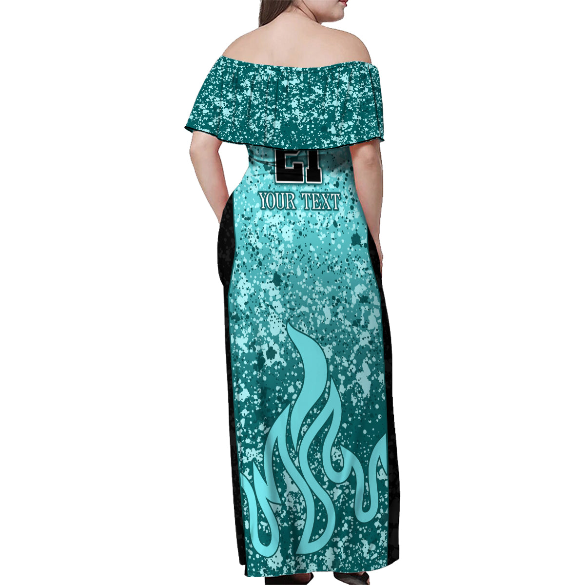 brisbane-heat-custom-family-matching-off-shoulder-maxi-dress-and-hawaiian-shirt-bbl-cricket-team-2024