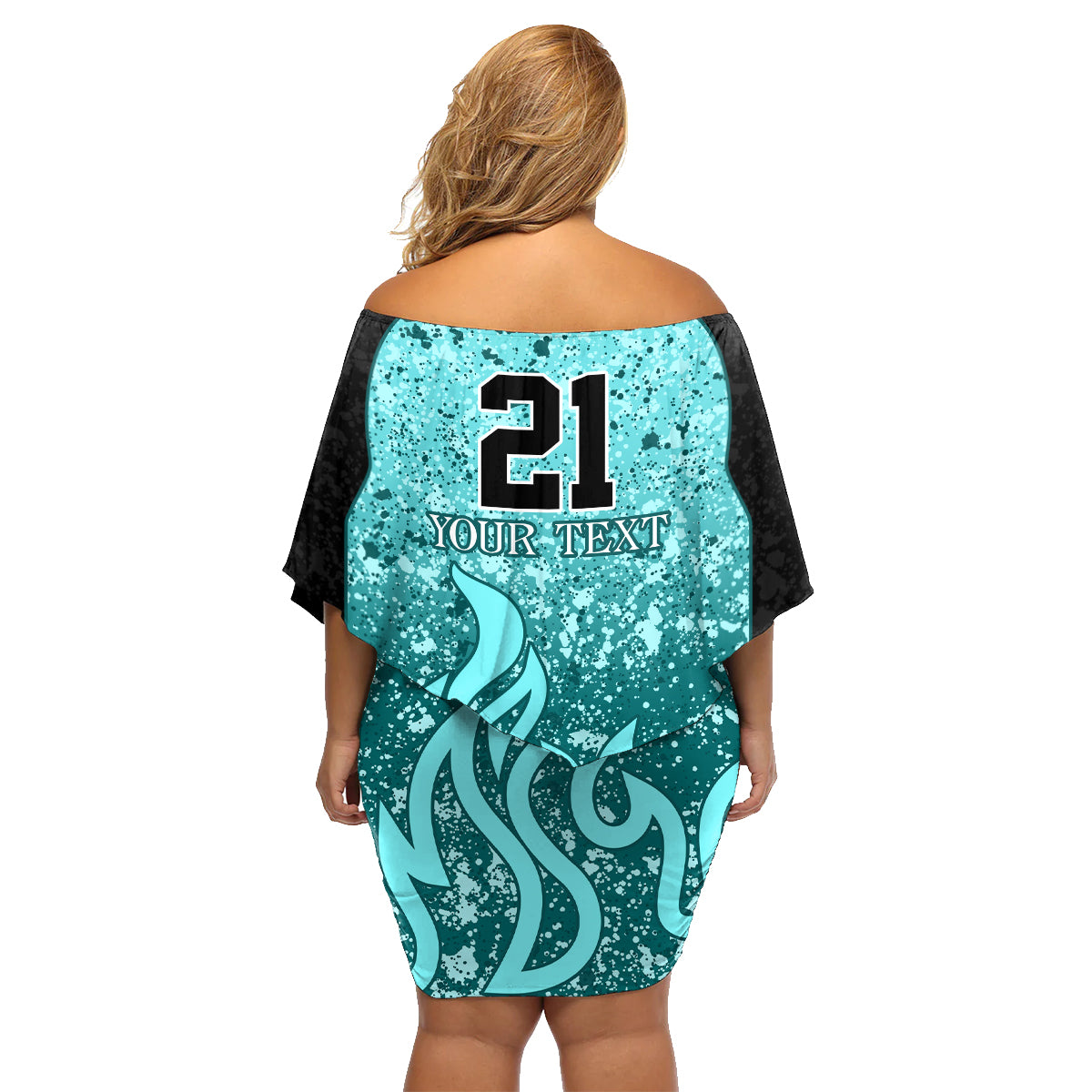 brisbane-heat-custom-family-matching-off-shoulder-short-dress-and-hawaiian-shirt-bbl-cricket-team-2024