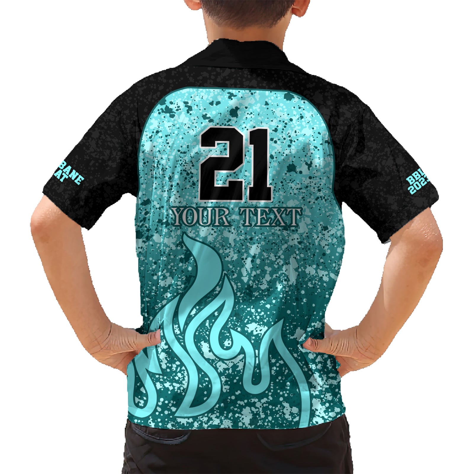 Brisbane Heat Custom Hawaiian Shirt BBL Cricket Team 2024 - Vibe Hoodie Shop