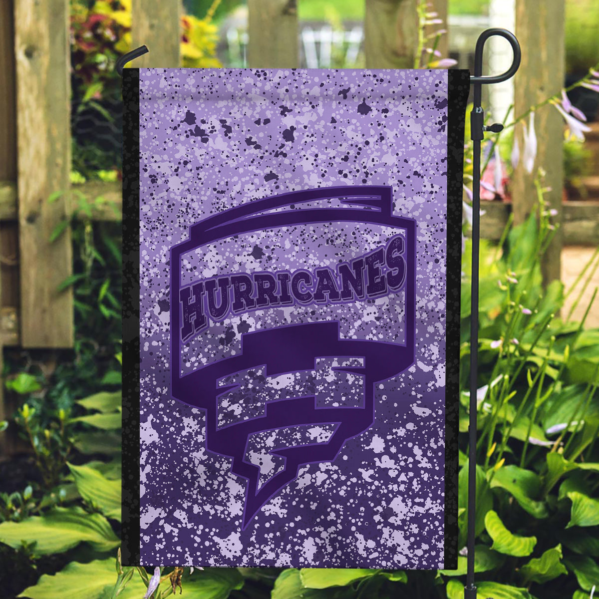 Hobart Hurricanes Custom Garden Flag BBL Cricket Team 2024 - Vibe Hoodie Shop