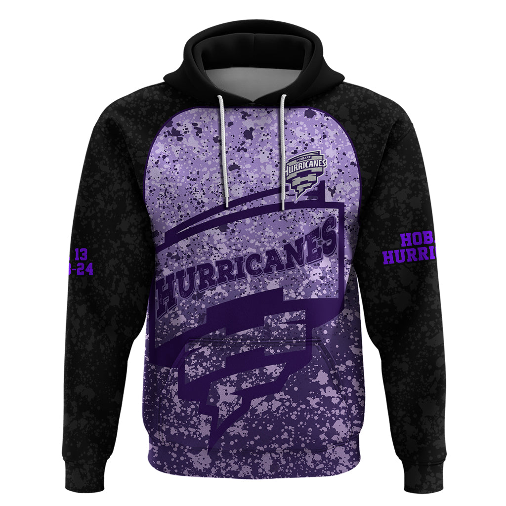 Hobart Hurricanes Custom Hoodie BBL Cricket Team 2024 LT9 - Vibe Hoodie Shop