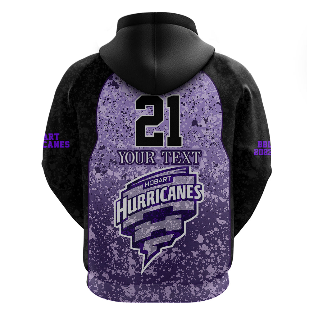 Hobart Hurricanes Custom Hoodie BBL Cricket Team 2024 LT9 - Vibe Hoodie Shop