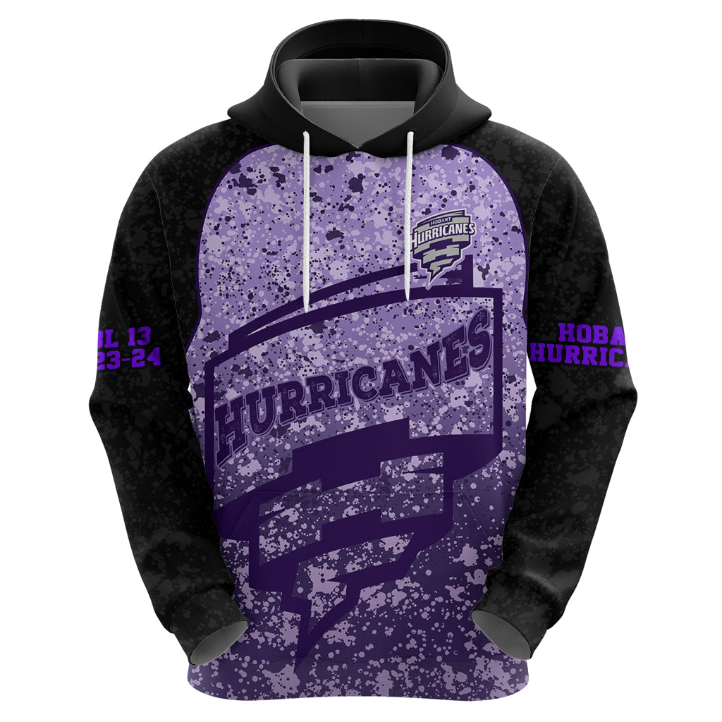 Hobart Hurricanes Custom Hoodie BBL Cricket Team 2024 LT9 - Vibe Hoodie Shop