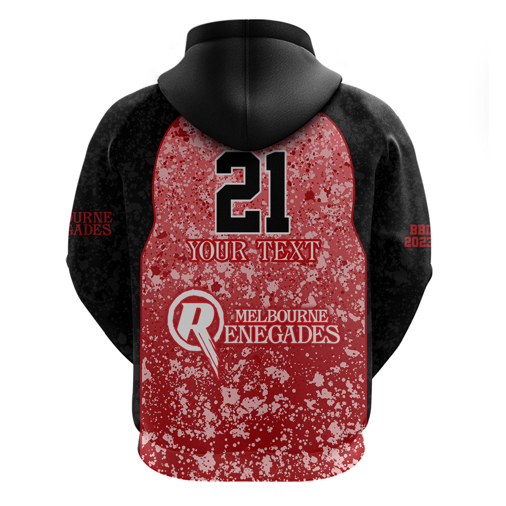 Melbourne Renegades Custom Hoodie BBL Cricket Team 2024 LT9 - Vibe Hoodie Shop