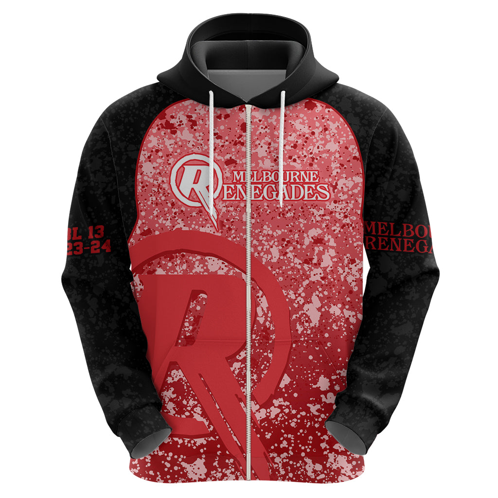 Melbourne Renegades Custom Hoodie BBL Cricket Team 2024 LT9 - Vibe Hoodie Shop