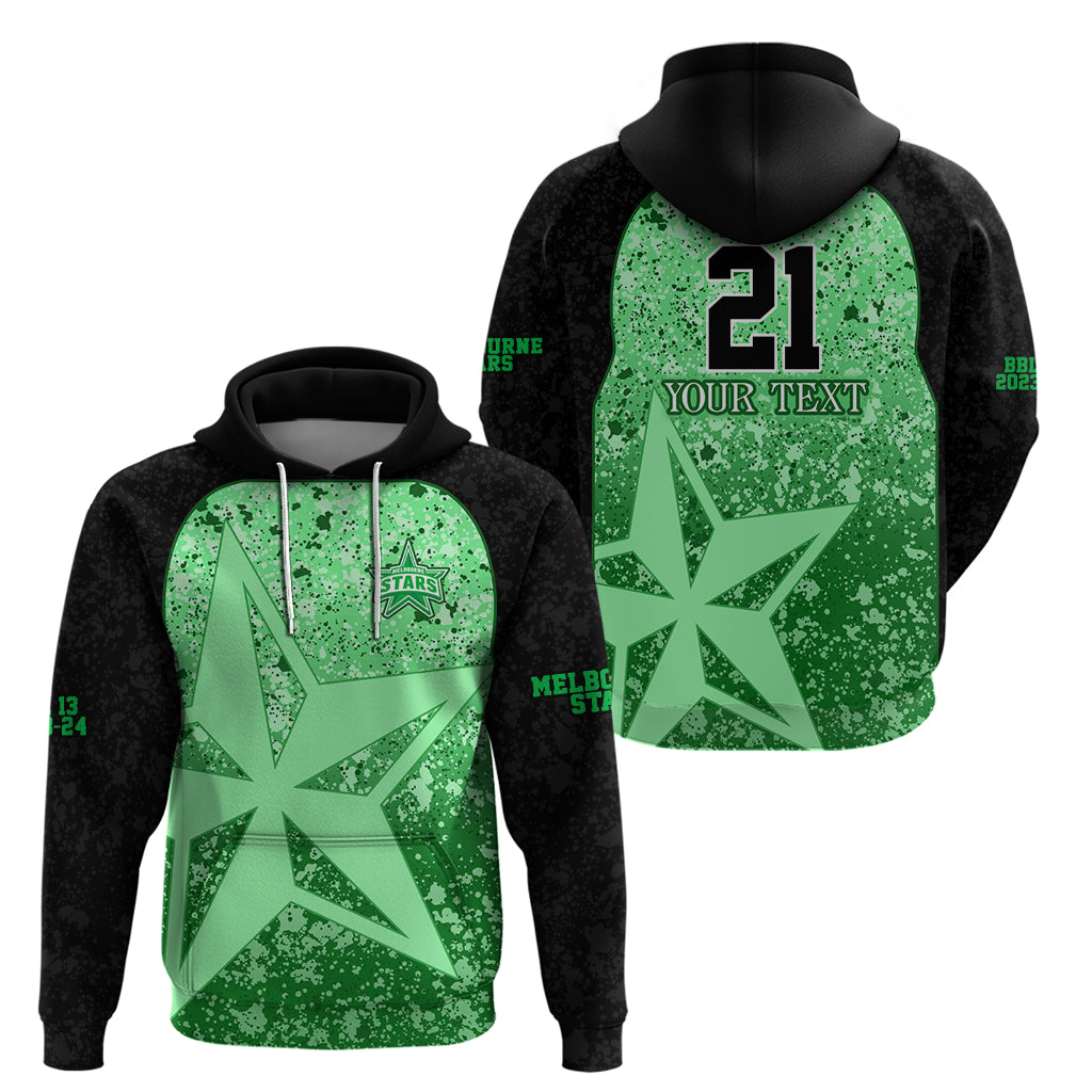 Melbourne Stars Custom Hoodie BBL Cricket Team 2024 LT9 - Vibe Hoodie Shop