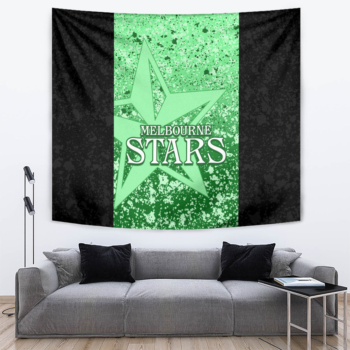 Melbourne Stars Custom Tapestry BBL Cricket Team 2024 - Vibe Hoodie Shop