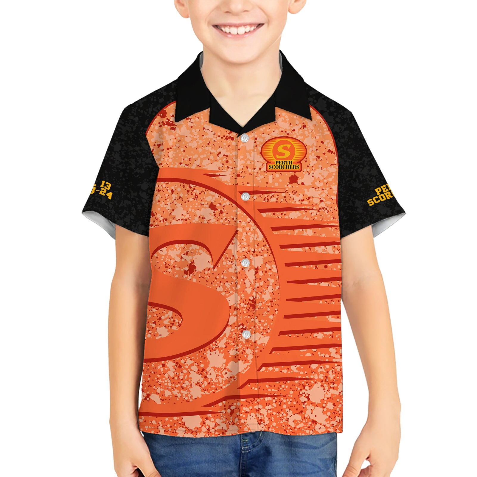 Perth Scorchers Custom Hawaiian Shirt BBL Cricket Team 2024 - Vibe Hoodie Shop
