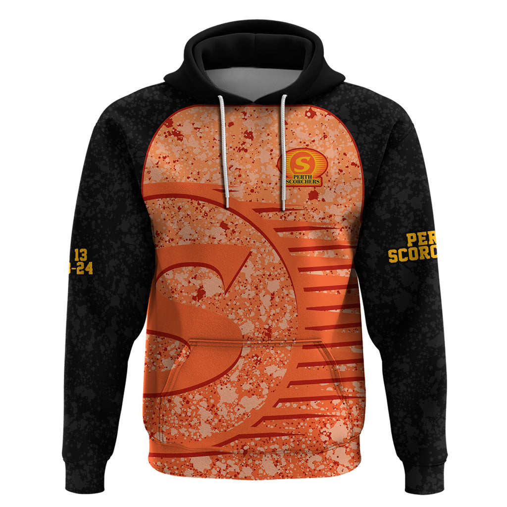 Perth Scorchers Custom Hoodie BBL Cricket Team 2024 LT9 - Vibe Hoodie Shop