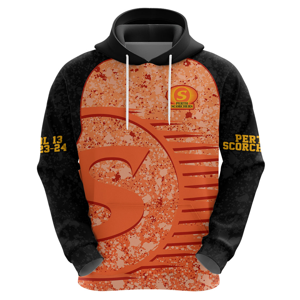 Perth Scorchers Custom Hoodie BBL Cricket Team 2024 LT9 - Vibe Hoodie Shop