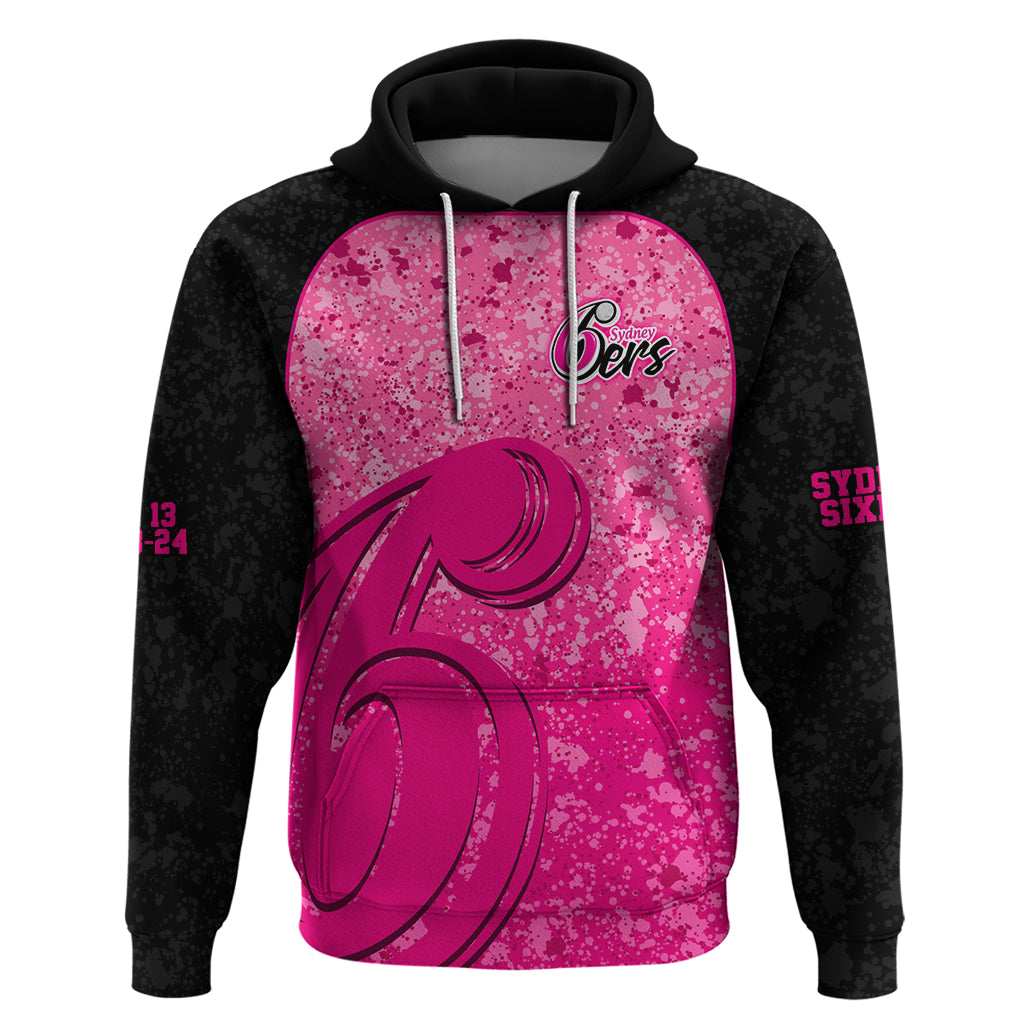 Sydney Sixers Custom Hoodie BBL Cricket Team 2024 LT9 - Vibe Hoodie Shop