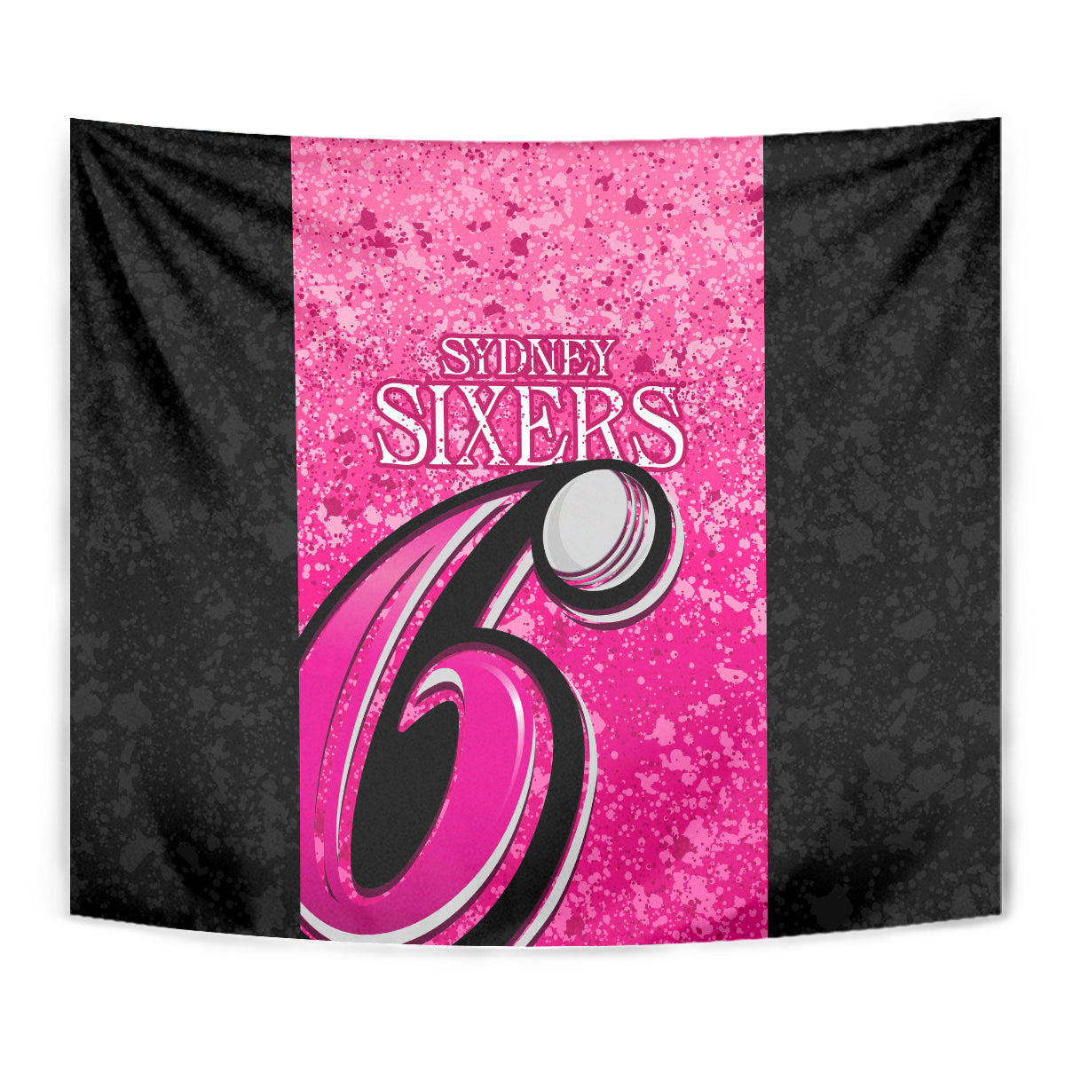 Sydney Sixers Custom Tapestry BBL Cricket Team 2024 - Vibe Hoodie Shop