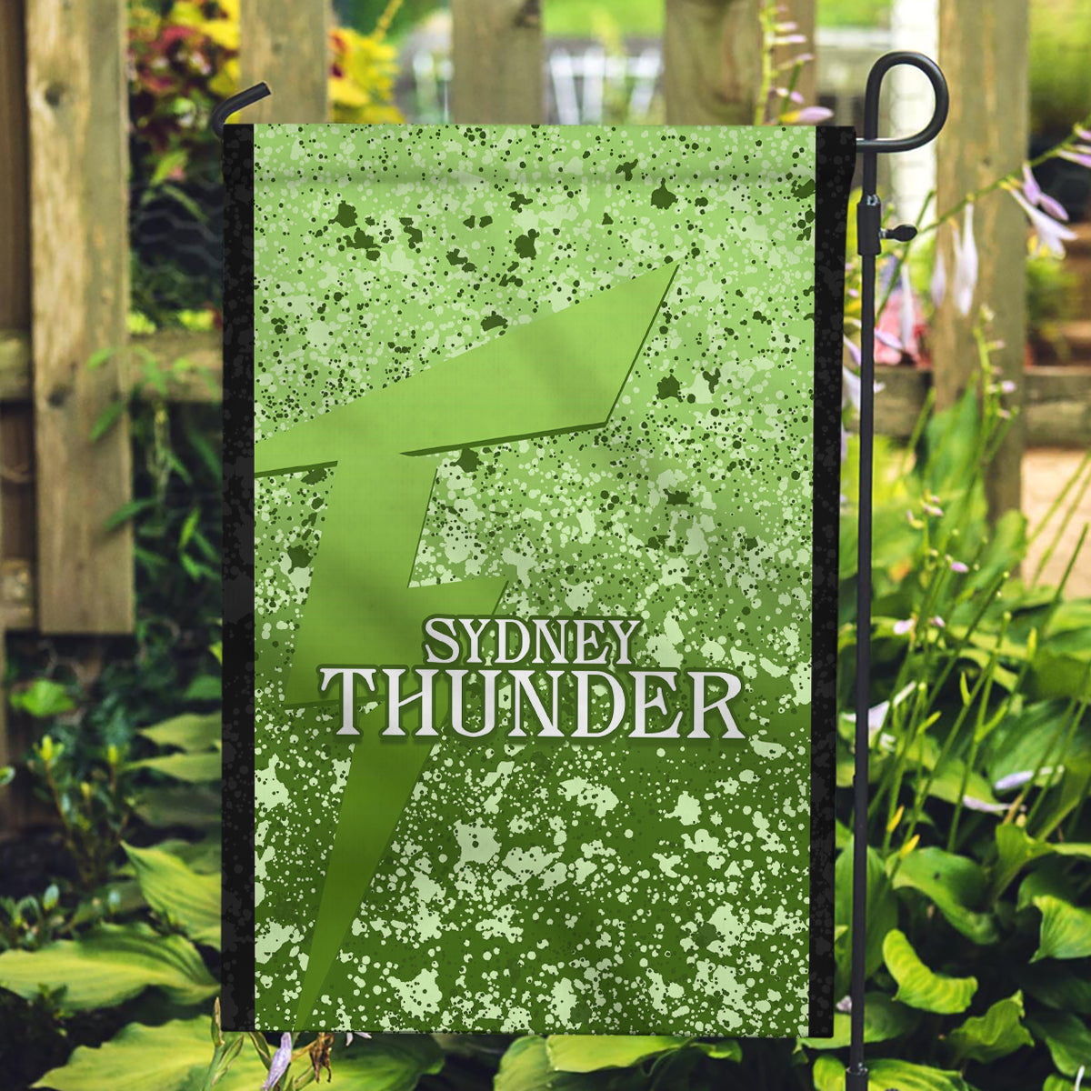 Sydney Thunder Custom Garden Flag BBL Cricket Team 2024 - Vibe Hoodie Shop