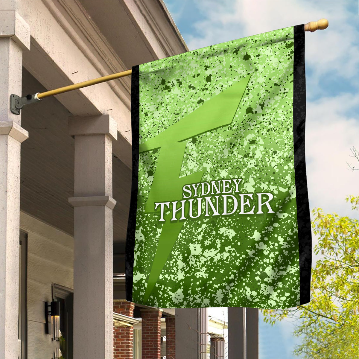 Sydney Thunder Custom Garden Flag BBL Cricket Team 2024 - Vibe Hoodie Shop