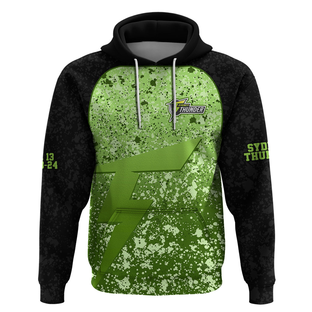 Sydney Thunder Custom Hoodie BBL Cricket Team 2024 LT9 - Vibe Hoodie Shop