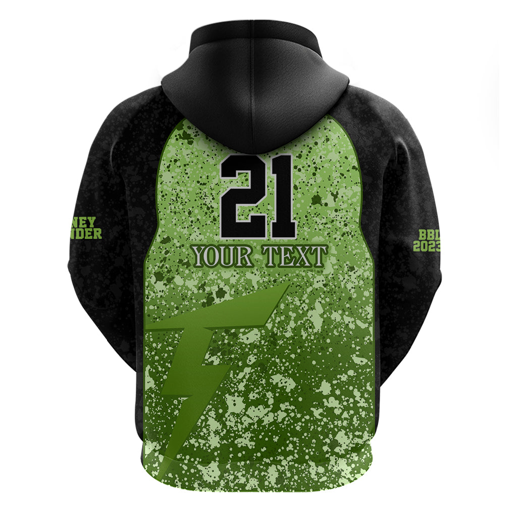 Sydney Thunder Custom Hoodie BBL Cricket Team 2024 LT9 - Vibe Hoodie Shop