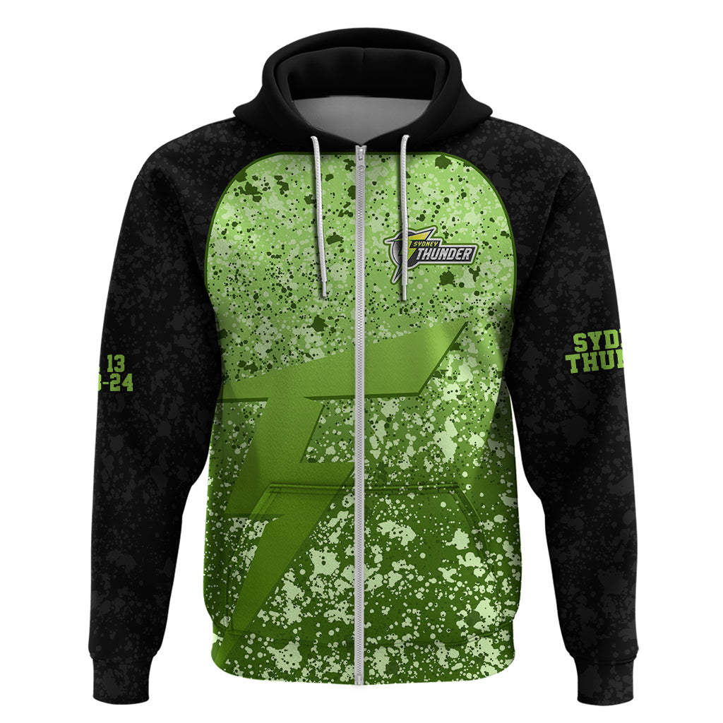 Sydney Thunder Custom Hoodie BBL Cricket Team 2024 LT9 - Vibe Hoodie Shop