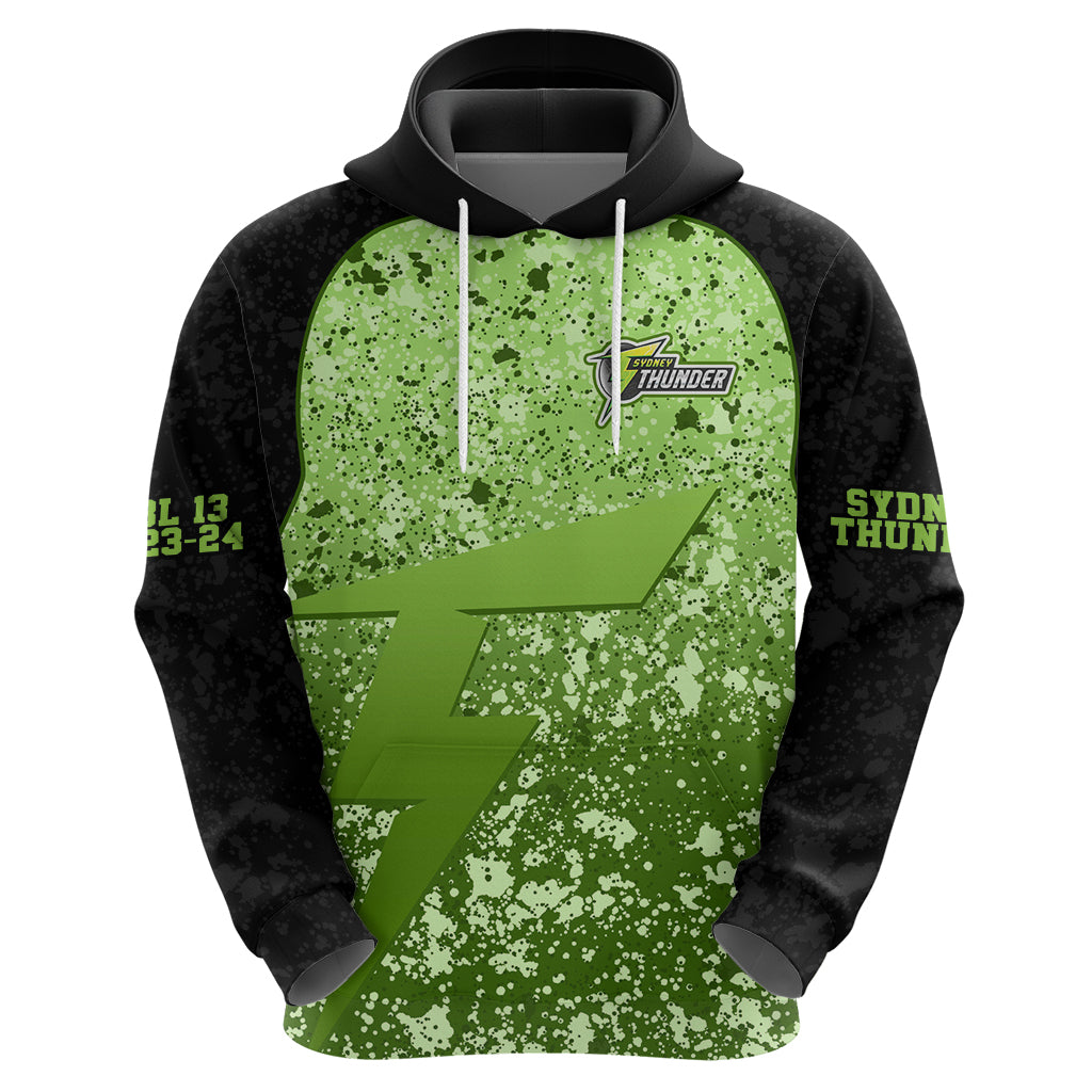 Sydney Thunder Custom Hoodie BBL Cricket Team 2024 LT9 - Vibe Hoodie Shop