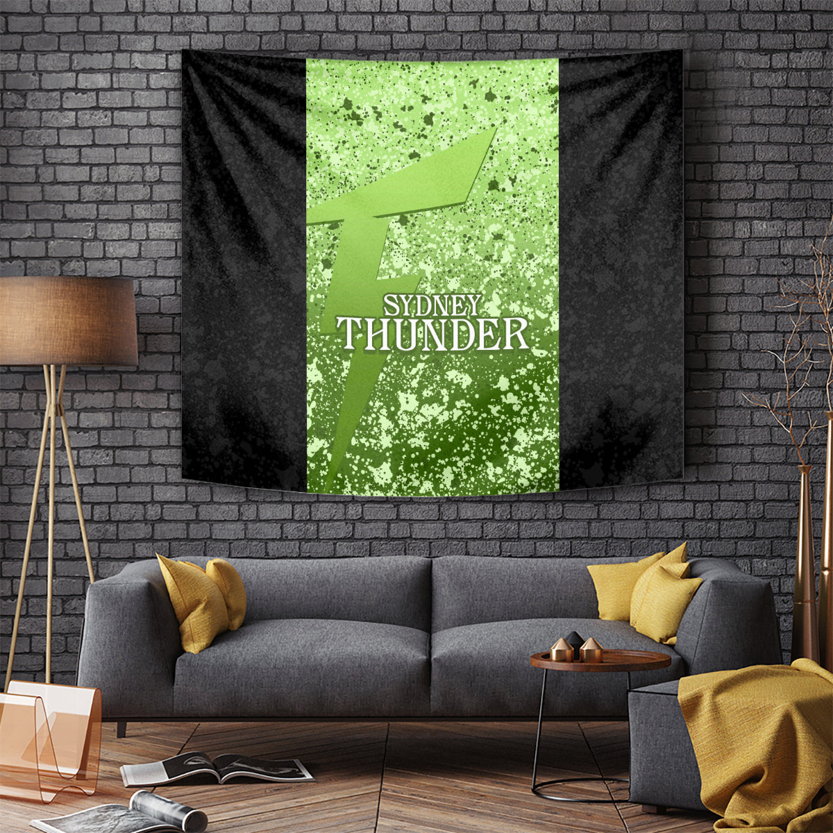 Sydney Thunder Custom Tapestry BBL Cricket Team 2024 - Vibe Hoodie Shop