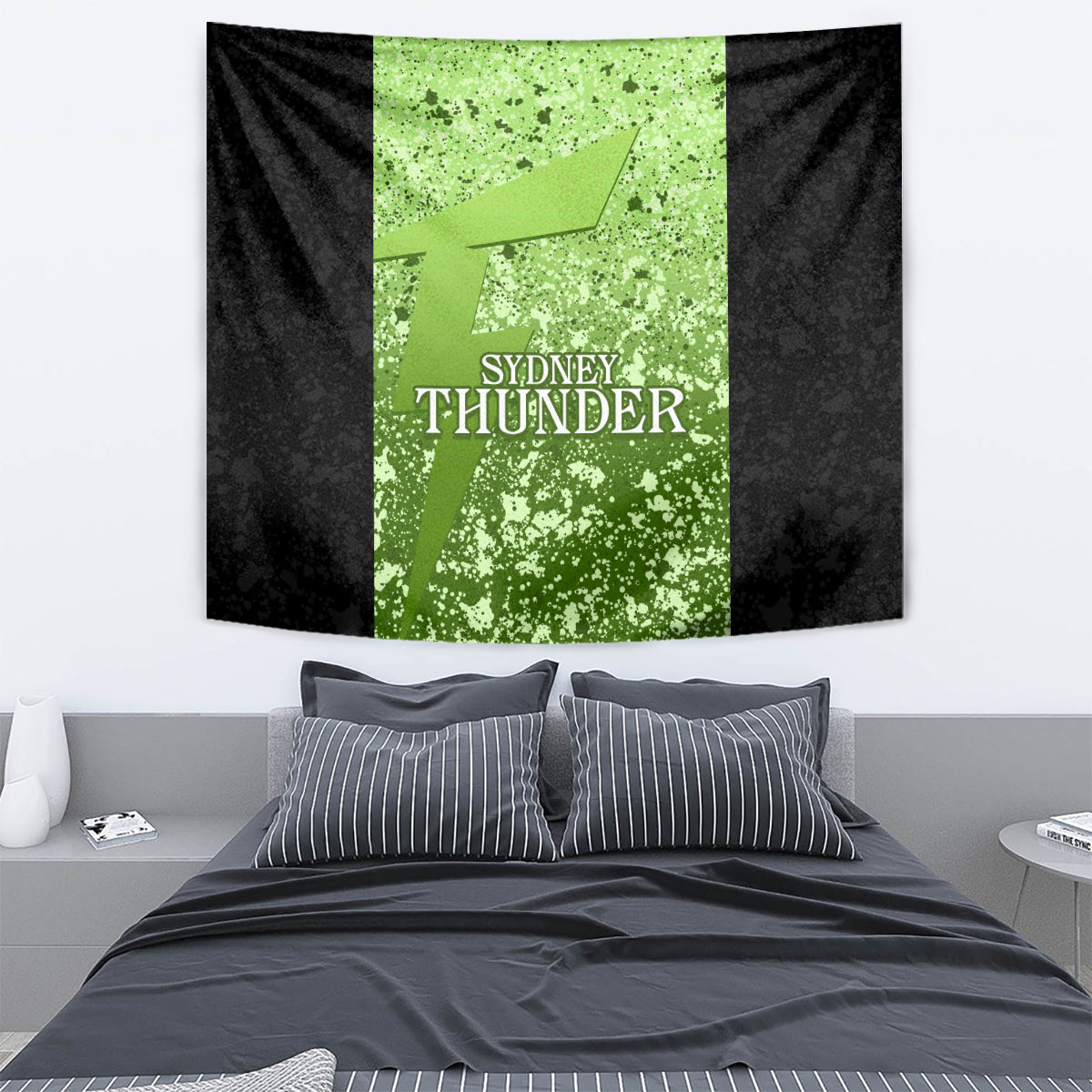 Sydney Thunder Custom Tapestry BBL Cricket Team 2024 - Vibe Hoodie Shop