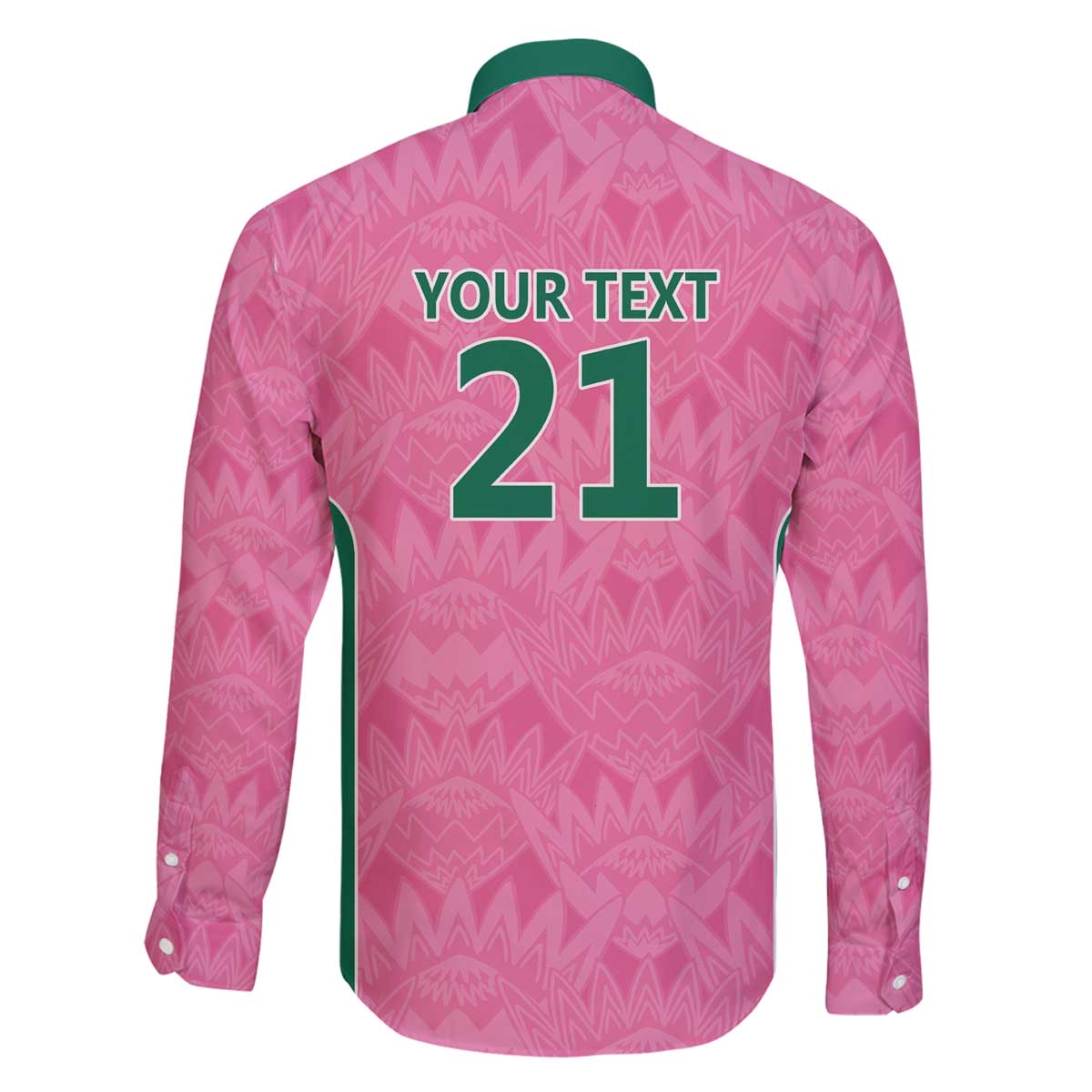 Pink South Africa Cricket Custom Family Matching Off The Shoulder Long Sleeve Dress and Hawaiian Shirt Proteas Be Way Pink