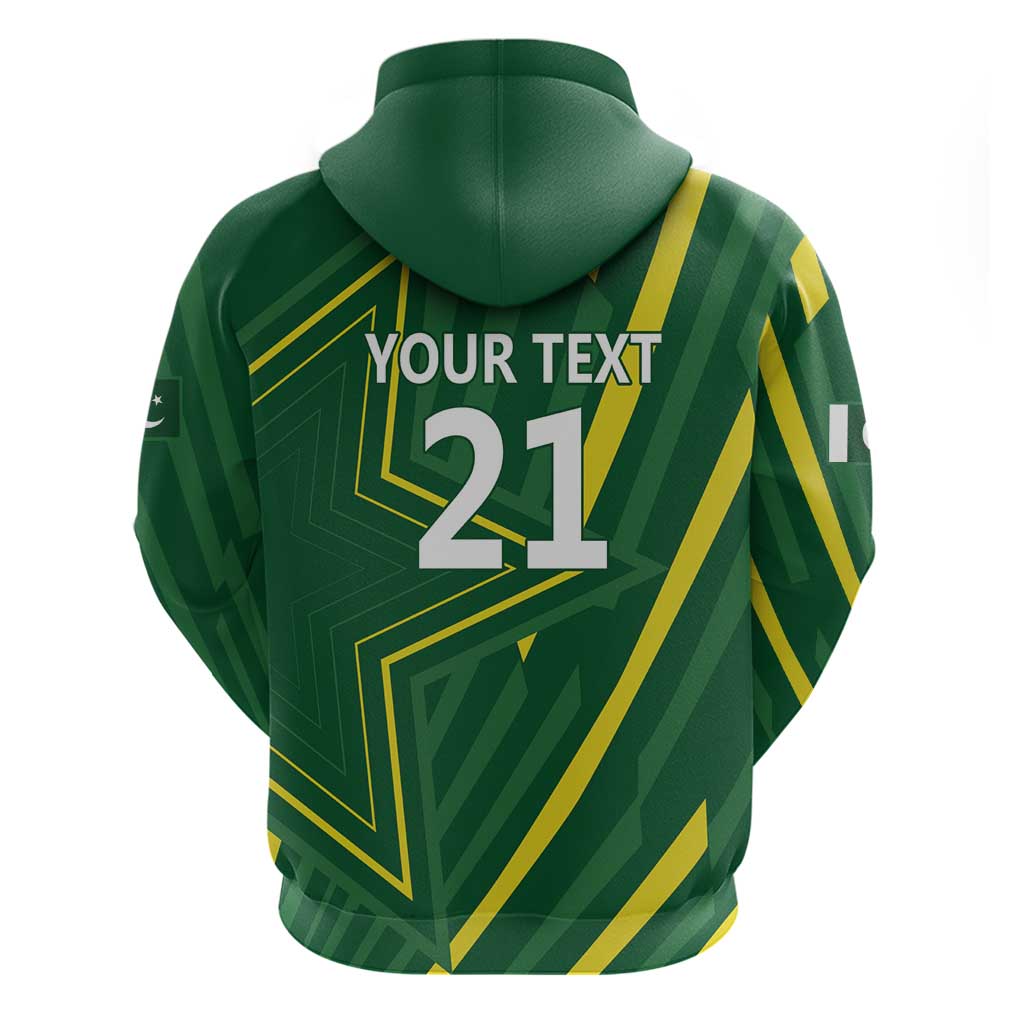 Pakistan Cricket Custom Hoodie Shaheen Falcon Go Champions LT9 - Vibe Hoodie Shop