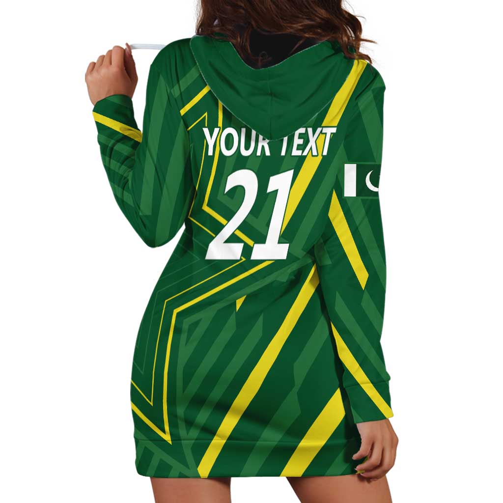 Pakistan Cricket Custom Hoodie Dress Shaheen Falcon Go Champions - Vibe Hoodie Shop