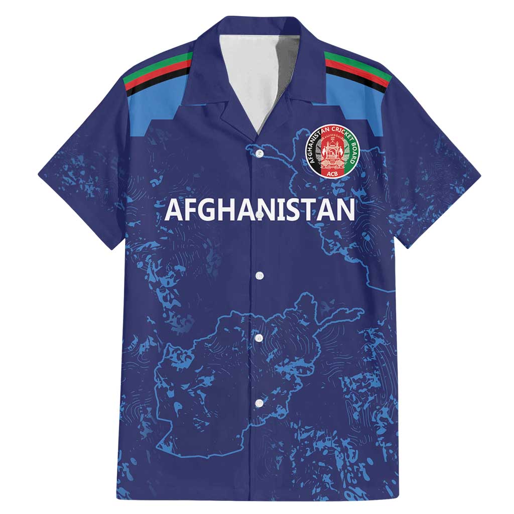 Afghan Atalans Cricket Custom Family Matching Mermaid Dress and Hawaiian Shirt Afghanistan Map with Sporty Style