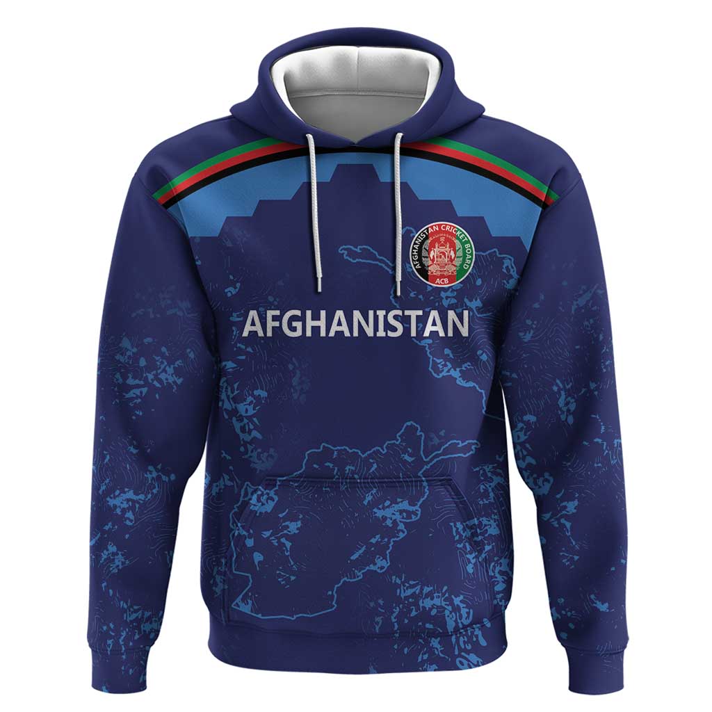 Afghan Atalans Cricket Custom Hoodie Afghanistan Map with Sporty Style LT9 - Vibe Hoodie Shop