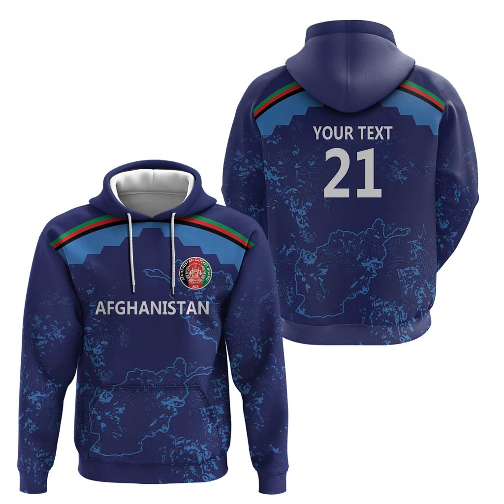 Afghan Atalans Cricket Custom Hoodie Afghanistan Map with Sporty Style LT9 - Vibe Hoodie Shop