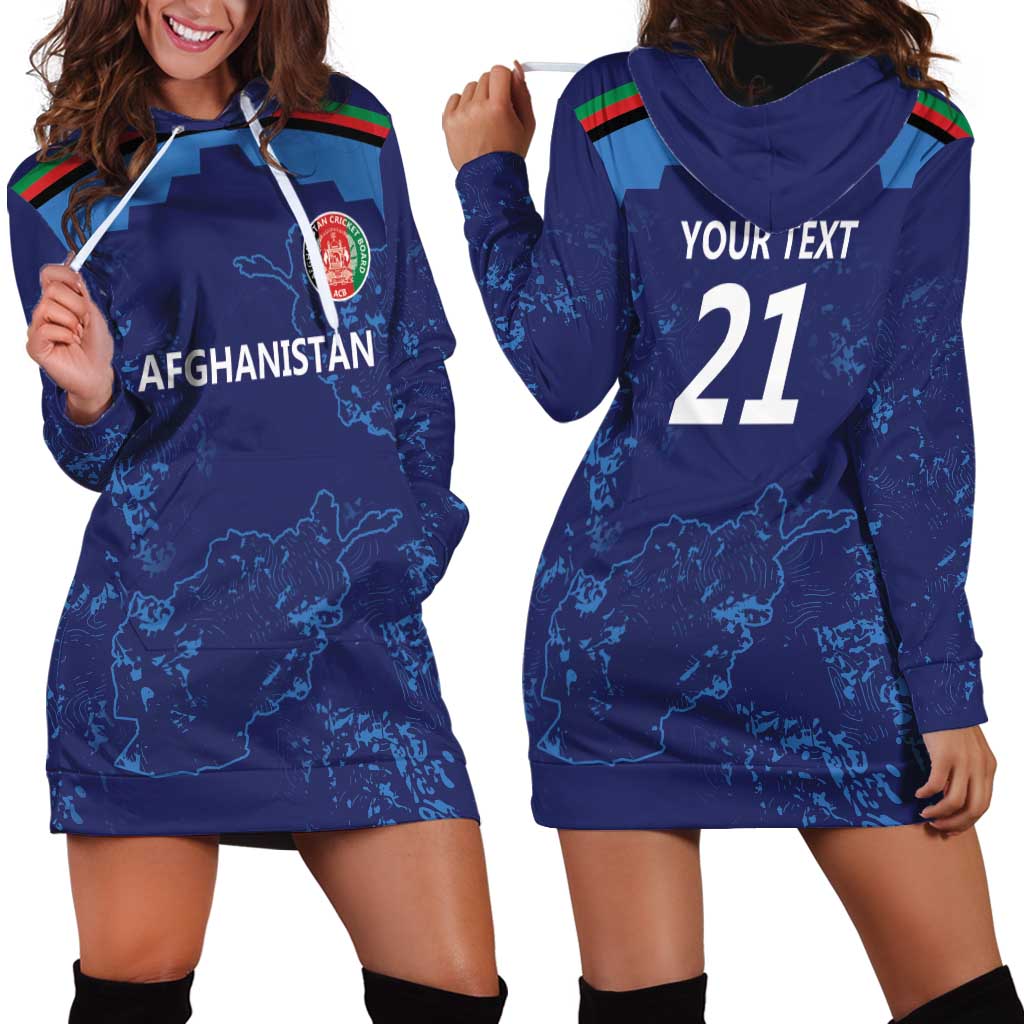 Afghan Atalans Cricket Custom Hoodie Dress Afghanistan Map with Sporty Style - Vibe Hoodie Shop