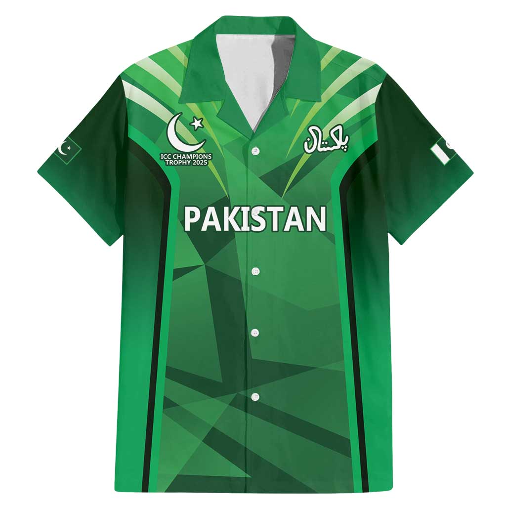 Pakistan Cricket Custom Family Matching Mermaid Dress and Hawaiian Shirt The Green Shirts with Sporty Pattern