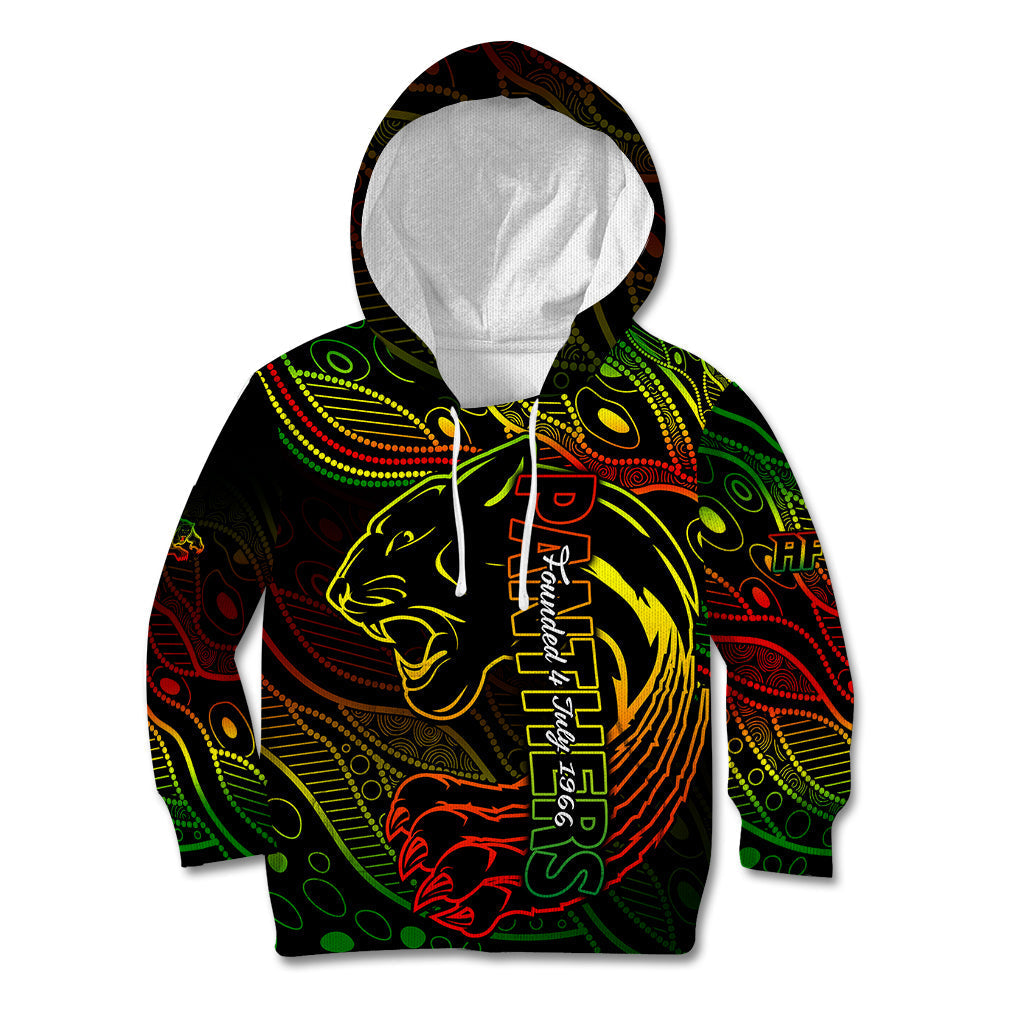 2023 Panthers NRL Kid Hoodie Aboriginal Founded 1966 - Vibe Hoodie Shop