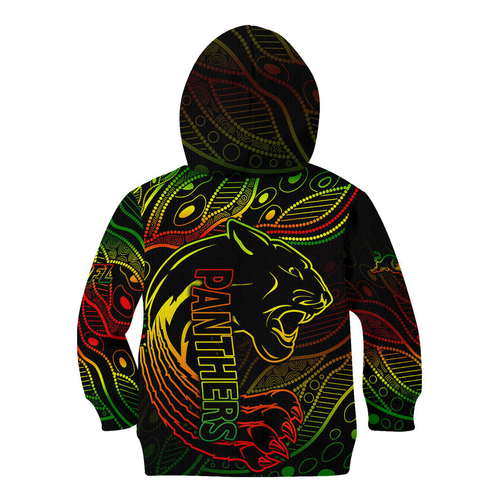 2023 Panthers NRL Kid Hoodie Aboriginal Founded 1966 - Vibe Hoodie Shop