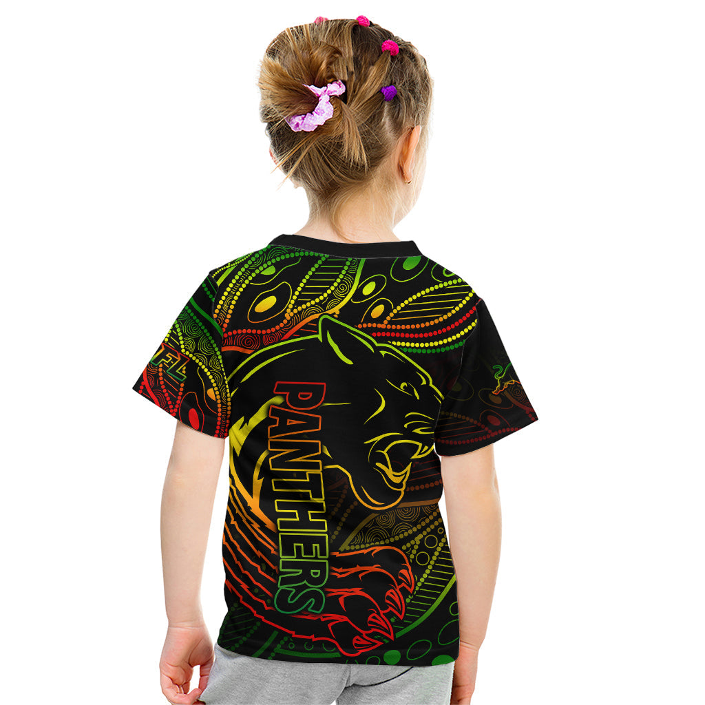 2023 Panthers NRL Kid T Shirt Aboriginal Founded 1966 - Vibe Hoodie Shop