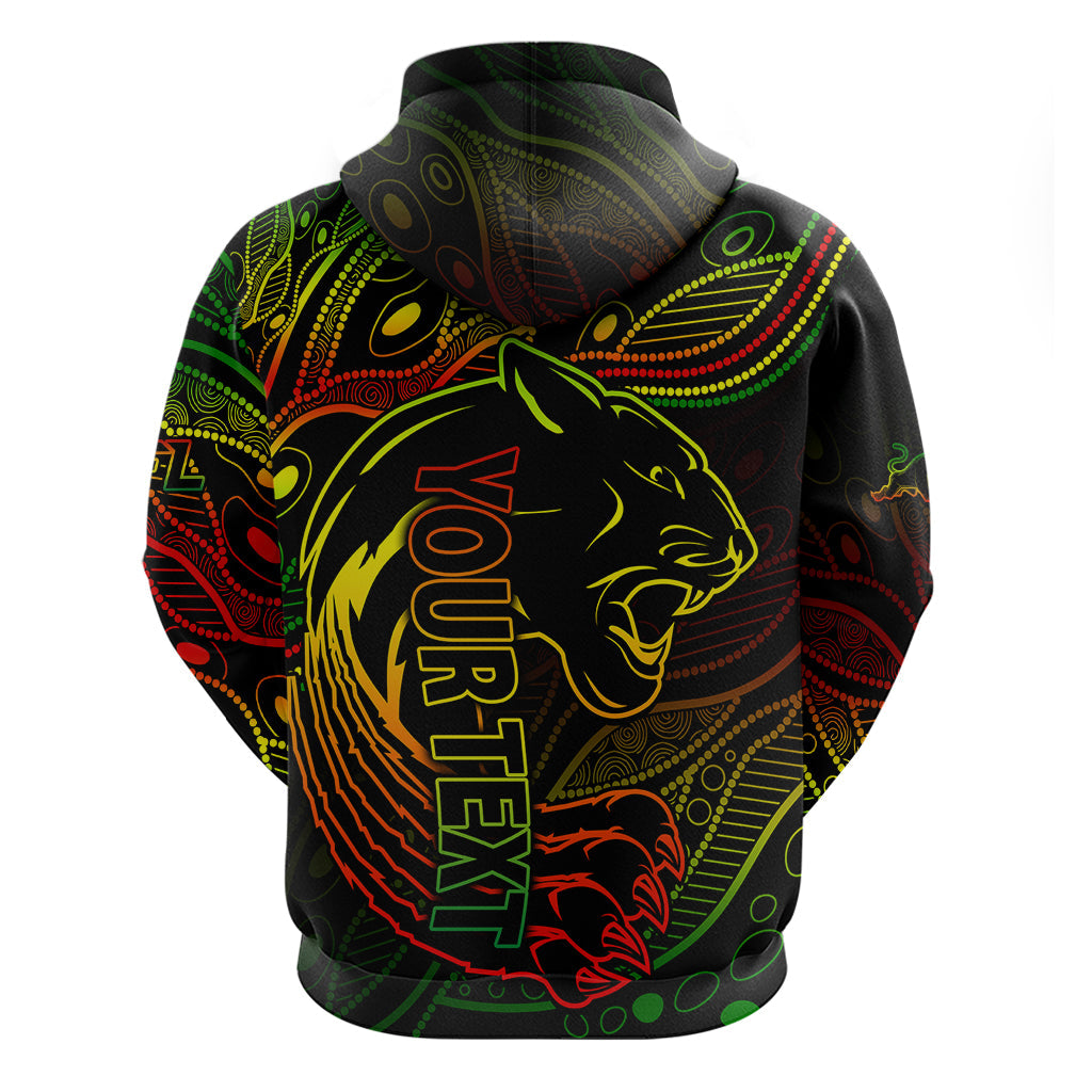 Custom 2023 Panthers NRL Hoodie Aboriginal Founded 1966 LT9 - Vibe Hoodie Shop