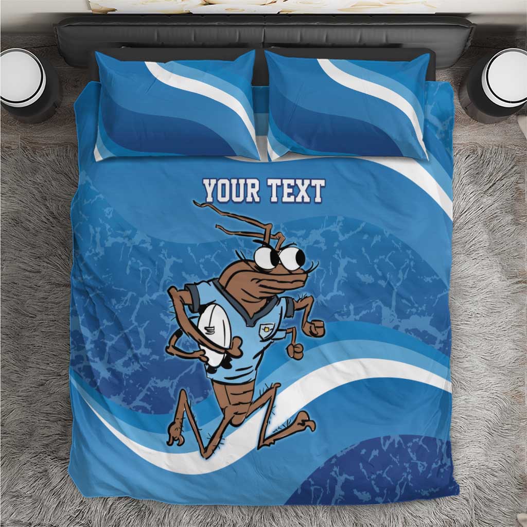 Custom NSW Cockroaches Blues Bedding Set New South Wales Origin No1 - Vibe Hoodie Shop