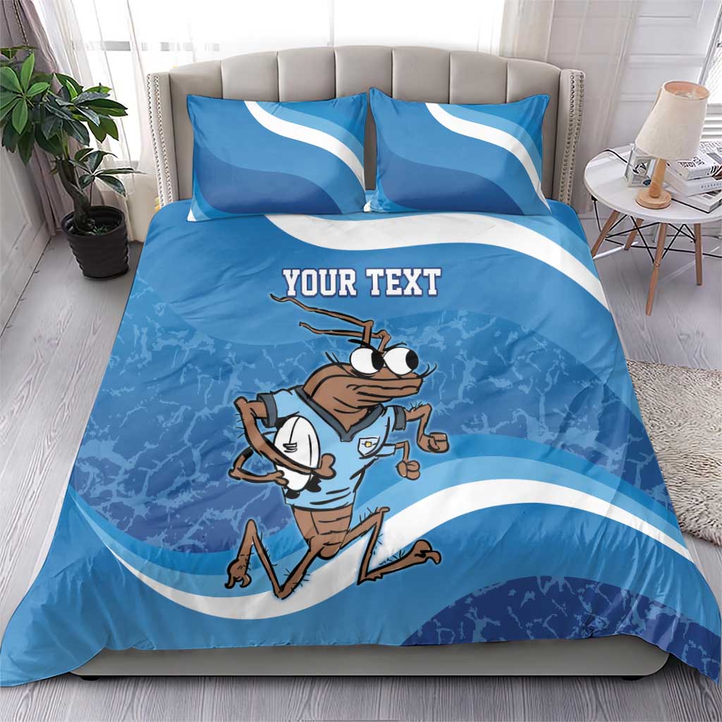 Custom NSW Cockroaches Blues Bedding Set New South Wales Origin No1 - Vibe Hoodie Shop