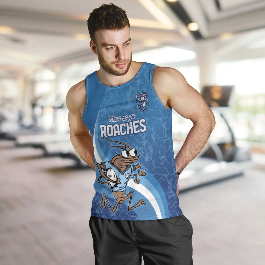 Custom NSW Cockroaches Blues Men Tank Top New South Wales Origin No1 - Vibe Hoodie Shop