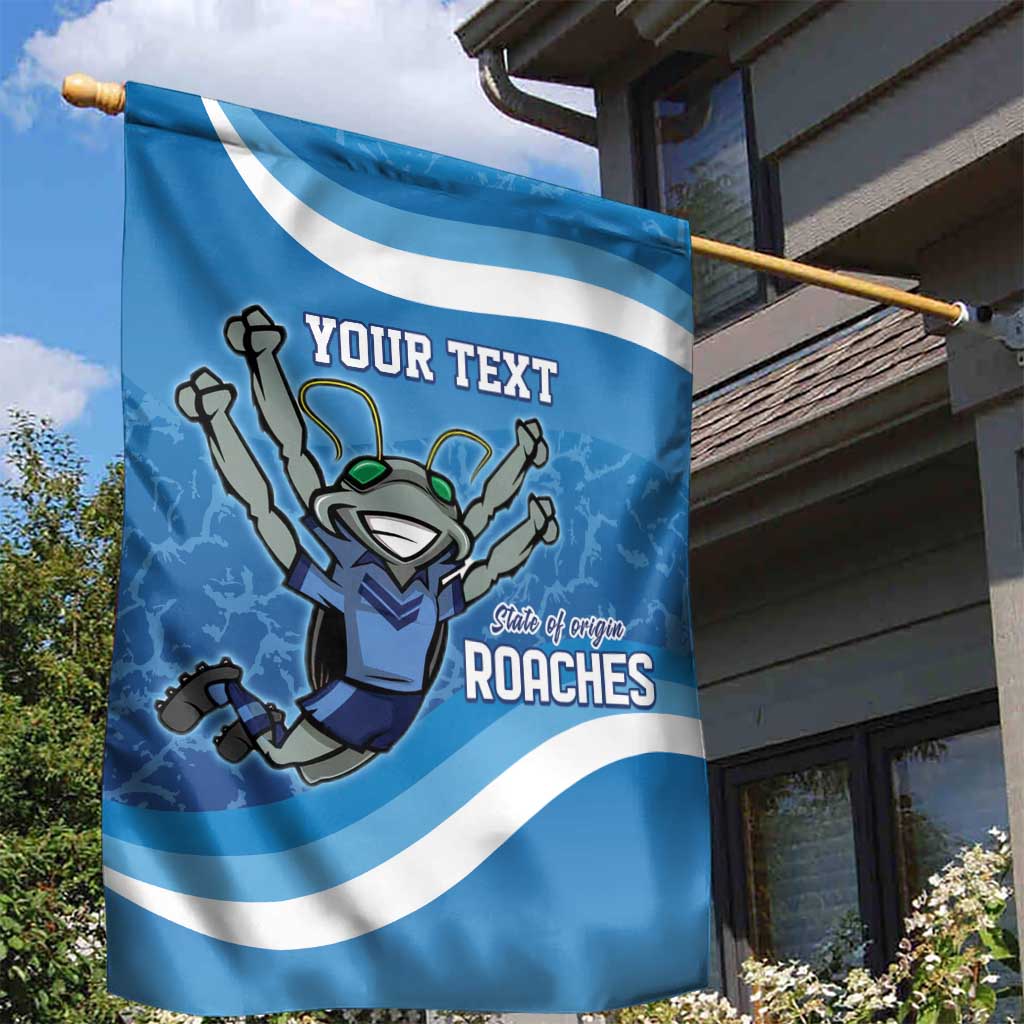 Custom NSW Cockroaches Blues Garden Flag New South Wales Origin No2 - Vibe Hoodie Shop