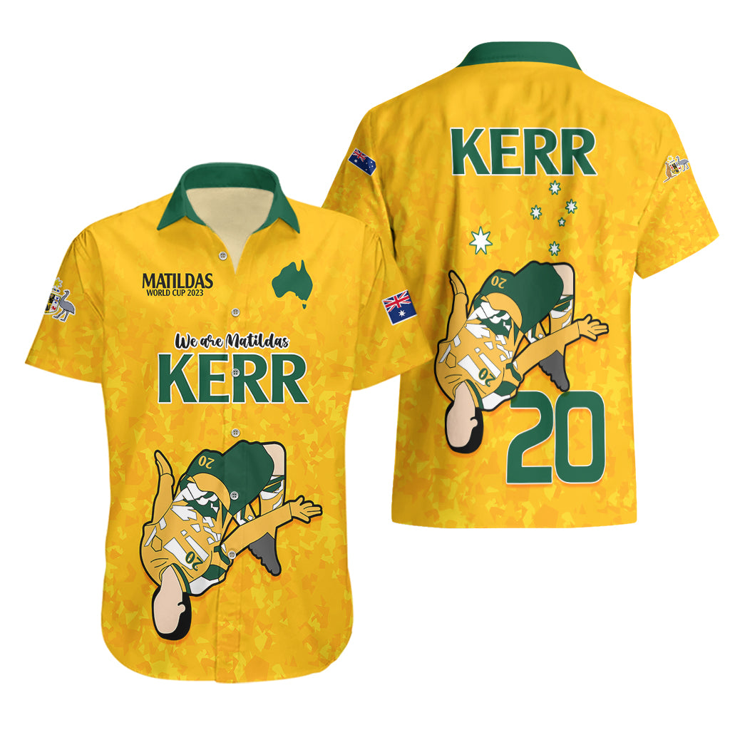 Sam Kerr Matildas Hawaiian Shirt Australia Soccer Go World Cup 2023 - Vibe Hoodie Shop