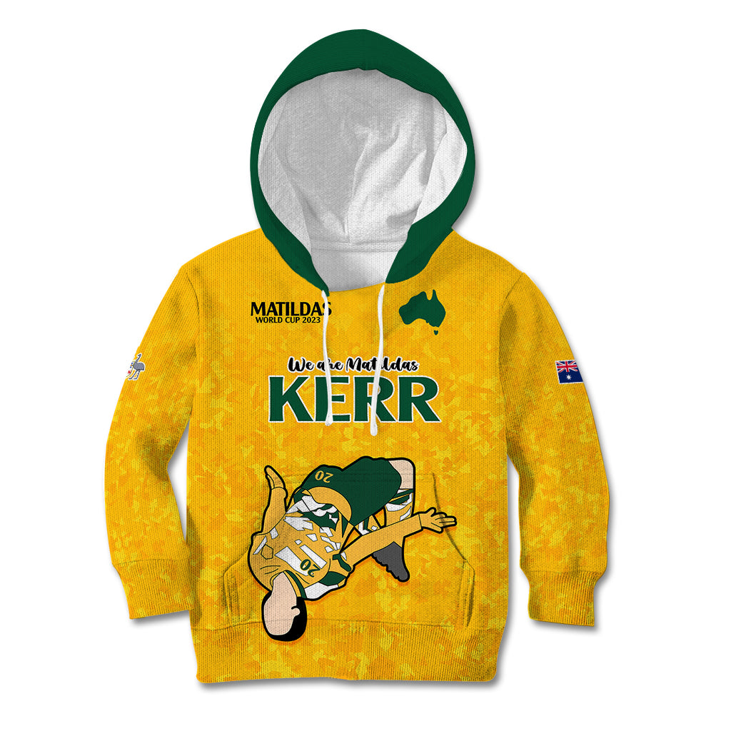 Sam Kerr Matildas Kid Hoodie Australia Soccer Go World Cup 2023 - Vibe Hoodie Shop