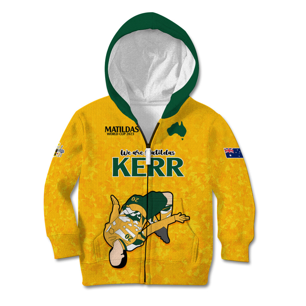 Sam Kerr Matildas Kid Hoodie Australia Soccer Go World Cup 2023 - Vibe Hoodie Shop