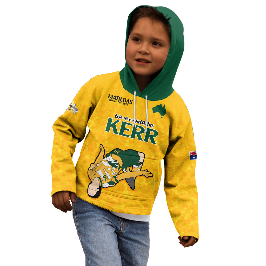 Sam Kerr Matildas Kid Hoodie Australia Soccer Go World Cup 2023 - Vibe Hoodie Shop