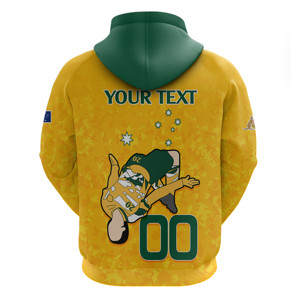 Custom Sam Kerr Matildas Hoodie Australia Soccer Go World Cup 2023 LT9 - Vibe Hoodie Shop