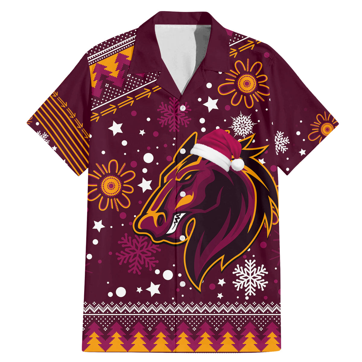 broncos-rugby-family-matching-mermaid-dress-and-hawaiian-shirt-heart-of-all-queenland-2023-christmas-vibe-unique