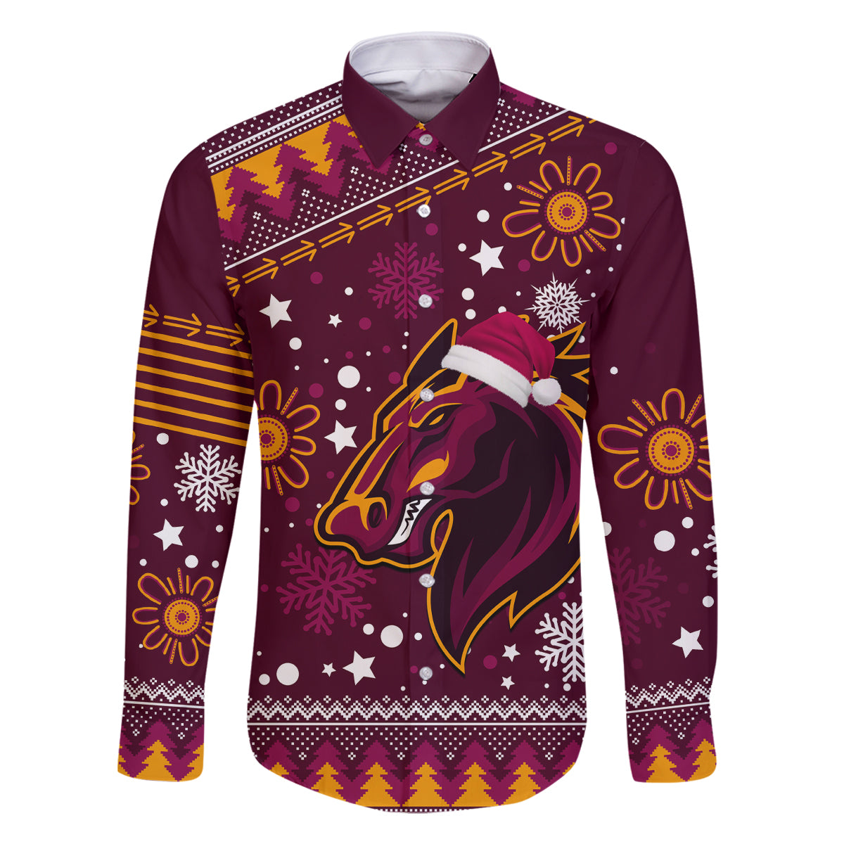 custom-broncos-rugby-family-matching-long-sleeve-bodycon-dress-and-hawaiian-shirt-heart-of-all-queenland-2023-christmas-vibe-unique