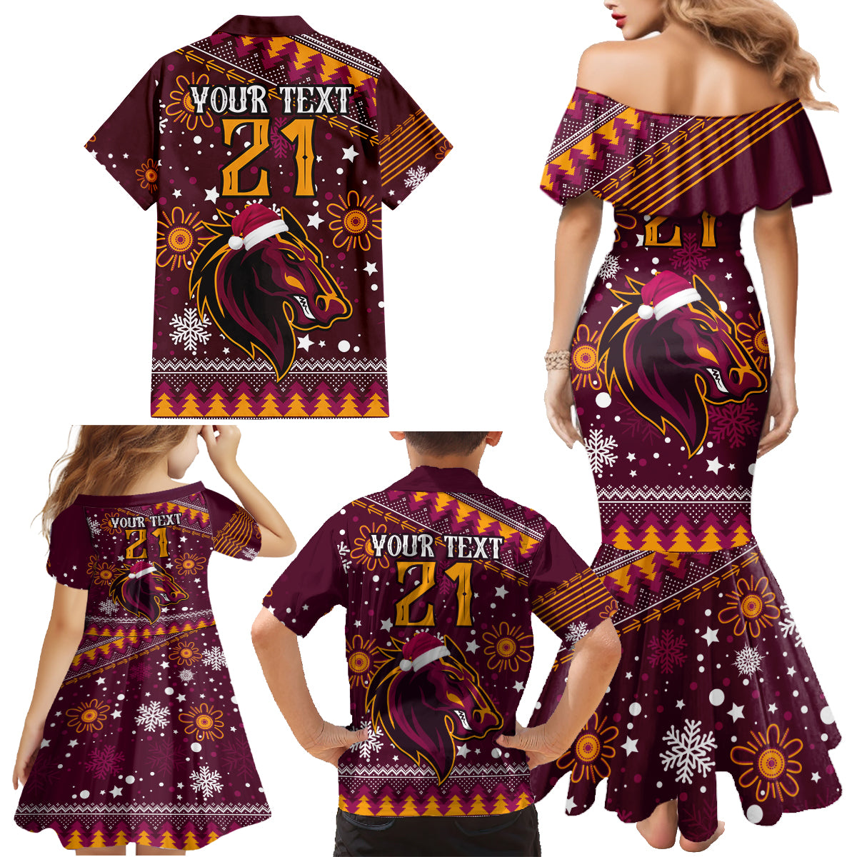 custom-broncos-rugby-family-matching-mermaid-dress-and-hawaiian-shirt-heart-of-all-queenland-2023-christmas-vibe-unique