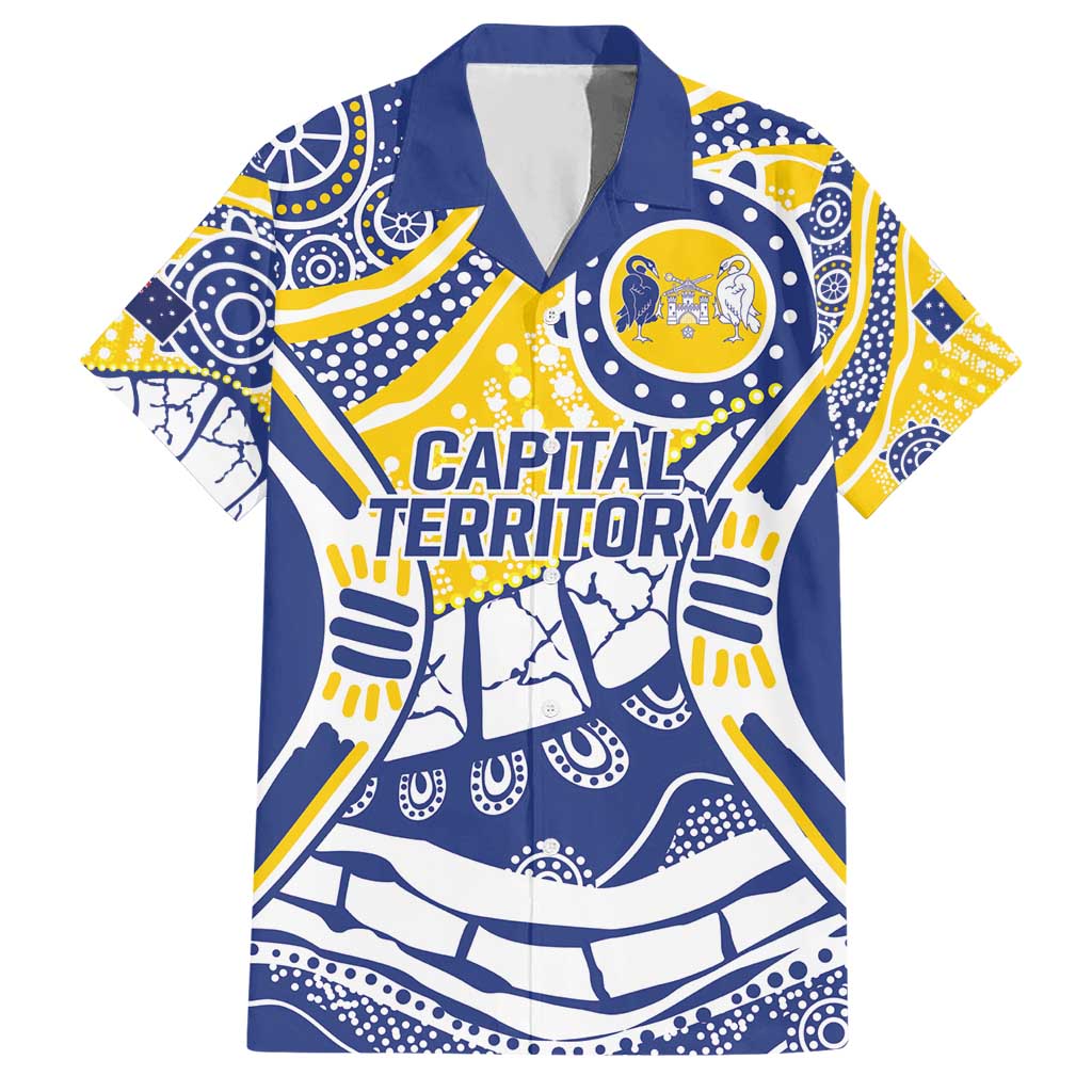 Australian Capital Territory Hawaiian Shirt For The King The Law And The People - Vibe Hoodie Shop